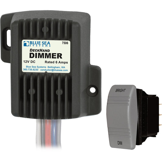Blue Sea 7506 DeckHand Dimmer 6 Amp12V 7506