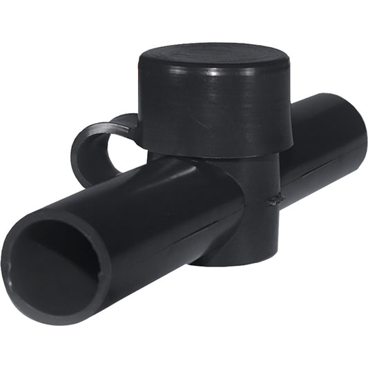 Blue Sea 4002 Cable Cap Dual Entry Black 4002