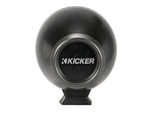Kicker 46KMFC65 6.5" Tower Speakers Pair w/ LED – Charcoal