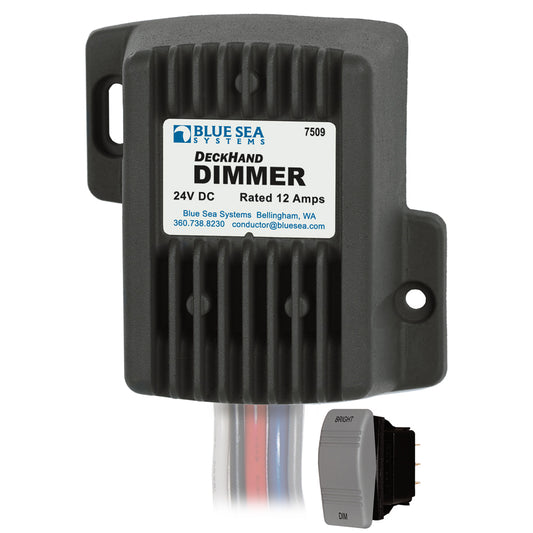 Blue Sea 7509 DeckHand Dimmer 12 Amp24V 7509