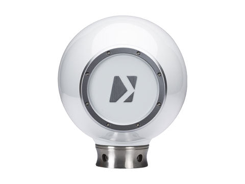 Kicker 47KMFC9W 9" 4-Ohm HLCD Marine Tower Speakers Pair – White