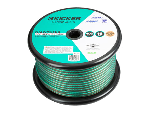 Kicker 47KMW16400 Marine 16AWG Speaker Wire Sold By The Foot