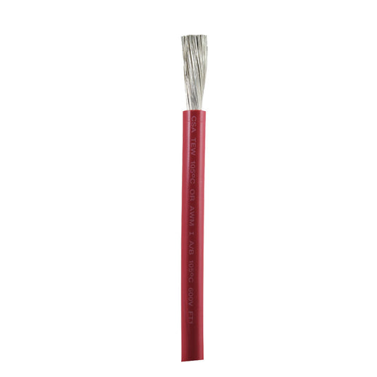 Ancor Red 1 AWG Battery Cable Sold By The Foot 1155FT