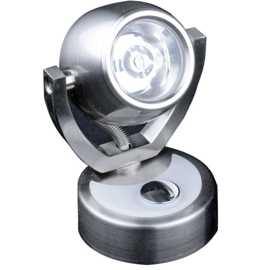 Lunasea Wall Mount LED Light wTouch Dimming Warm WhiteBrushed Nickel Finish Rotating Light LLB33JW81OT
