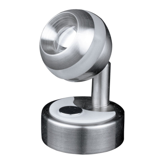 Lunasea Wall Mount LED Light wClear Ring Touch Dimming Warm WhiteBrushed Nickel Finish LLB33RW81OT