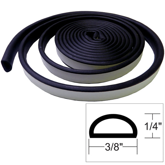 TACO Weather Seal 10L x 14H x 38W Black V301333B101