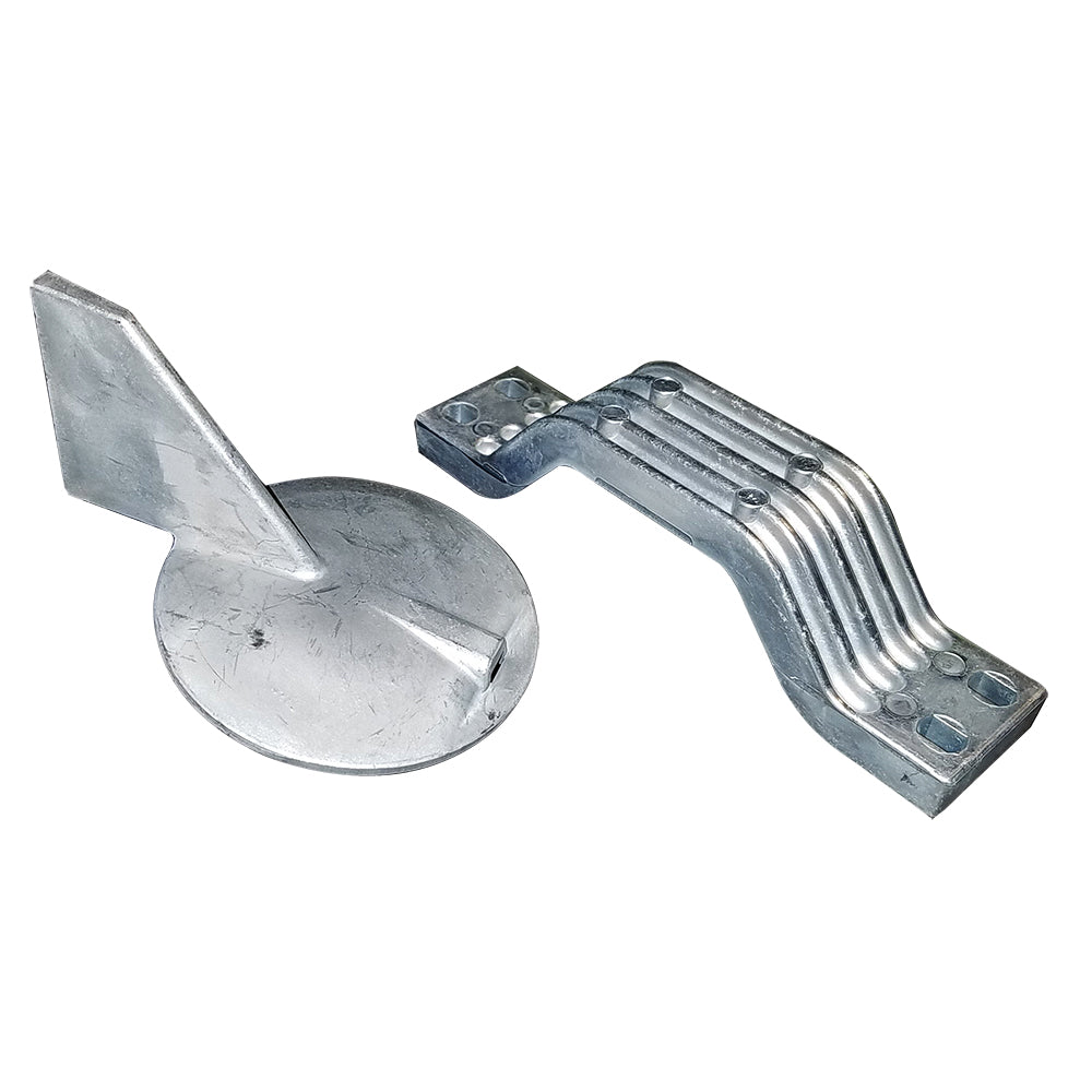 Tecnoseal Anode Kit w3Hardware Yamaha 150200HP Left Hand Rotation Zinc 21102