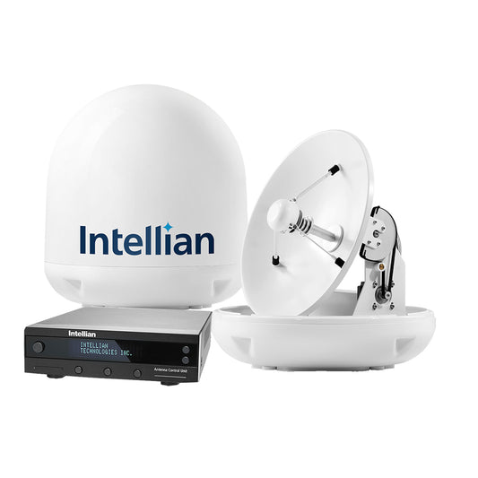 Intellian i4P Linear System w177 Reflector  Universal Quad LNB B4419Q