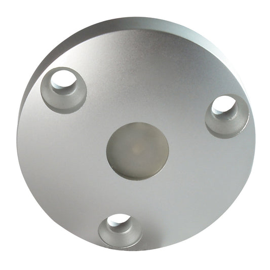 Lumitec Anywhere Light  Brushed Housing  TriColor  White Blue  Red 101071