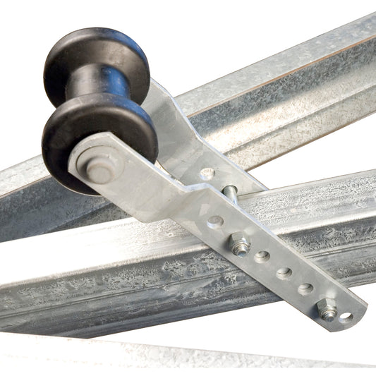 CE Smith 4 Adjustable Keel Roller Assembly f2 Tongue  Black 32005G