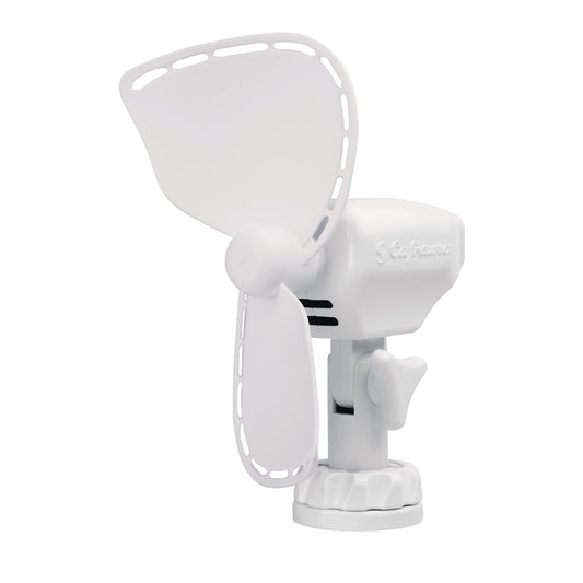 SEEKR by Caframo Ultimate 757 12V 2Speed 7 Fan Direct Wire White 757DCWBX
