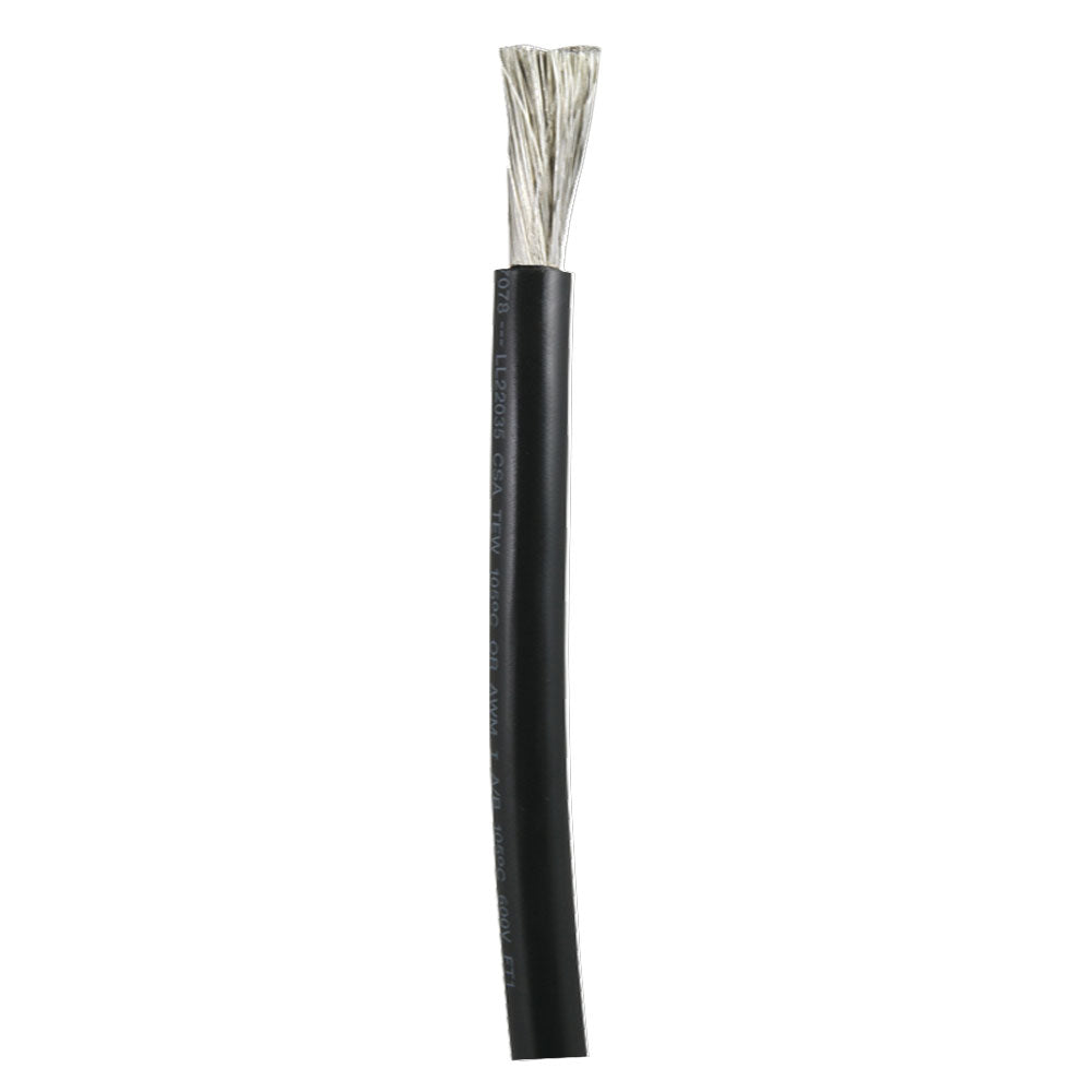 Ancor Black 40 AWG Battery Cable Sold by the Foot 1190FT