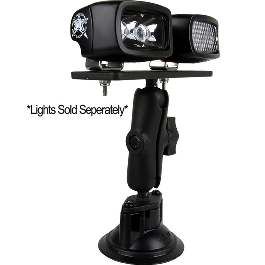 RIGID Industries RAM Suction 37 Arm 625 x 2 Plate 40063