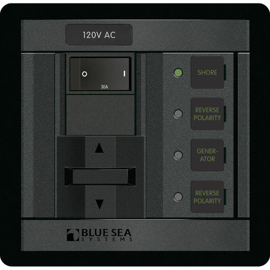 Blue Sea 1208 120V AC 2 Sources 30A 1208