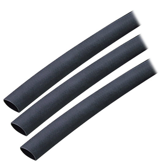 Ancor Adhesive Lined Heat Shrink Tubing ALT 38 x 3 3Pack Black 304103
