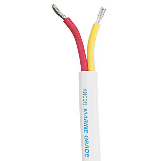 Ancor Safety Duplex Cable 62 AWG RedYellow Flat 100 123710