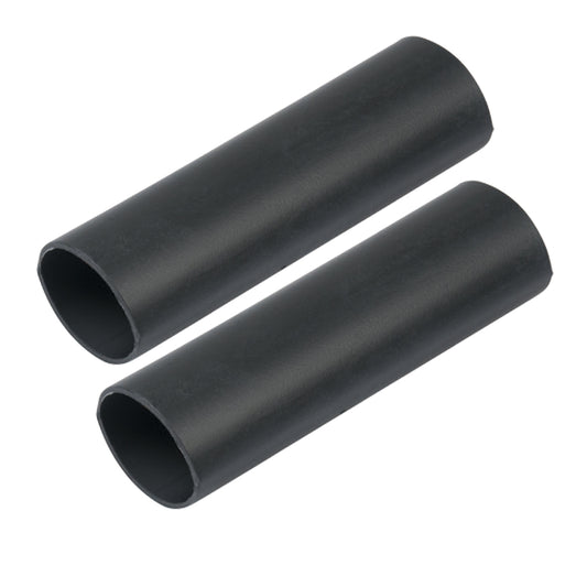Ancor Heavy Wall Heat Shrink Tubing 1 x 12 2Pack Black 327124