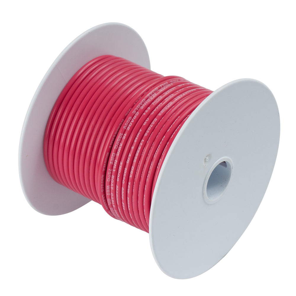 Ancor Red 8 AWG Tinned Copper Wire 50 111505