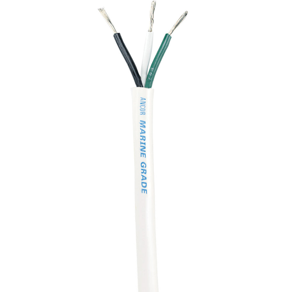 Ancor White Triplex Cable 143 AWG Round 250 133525