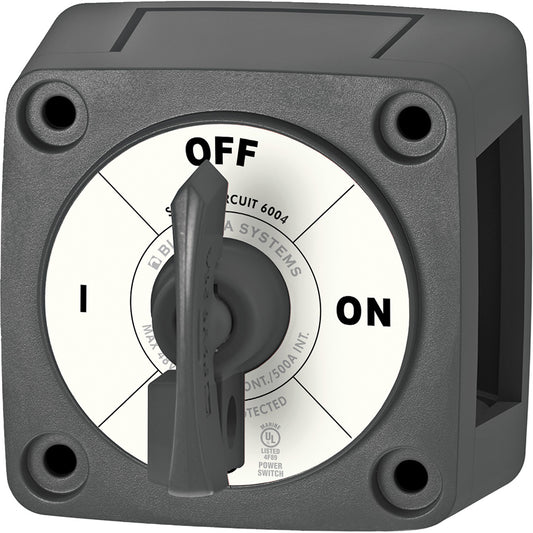 Blue Sea 6004200 Single Circuit ONOFF wLocking Key Black 6004200