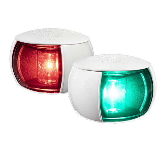 Hella Marine NaviLED Port Starboard Pair 2nm Clear LensWhite Housing 980520911