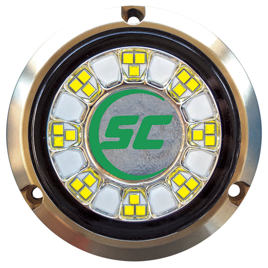 ShadowCaster SCR24 Bronze Underwater Light 24 LEDs Aqua Green SCR24AGBZ10