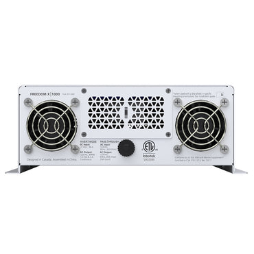 Xantrex Freedom X 1000 True Sine Wave Power Inverter  12VDC  120VAC  1000W 8171000