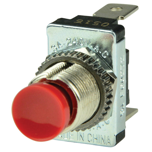 BEP Red SPST Momentary Contact Switch OFFON 1001401