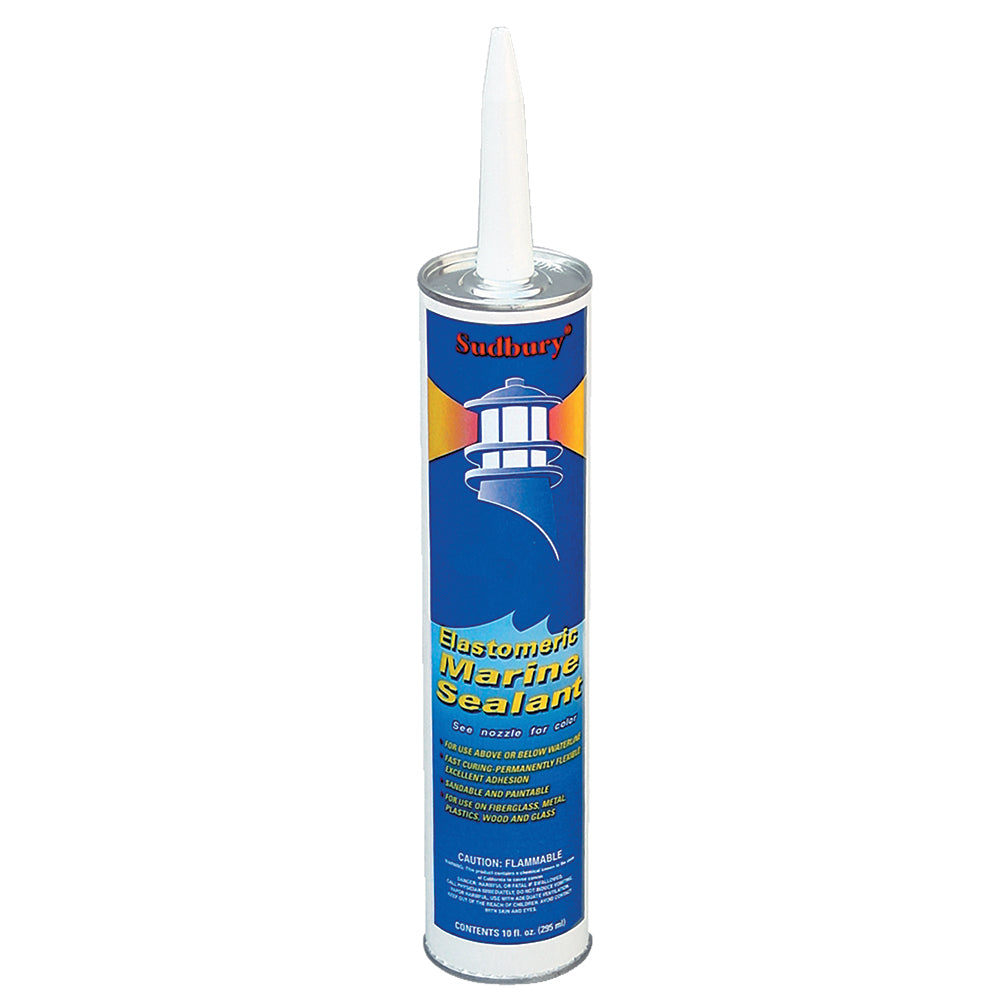 Sudbury Elastomeric Marine Sealant  10oz Cartridge  White 300