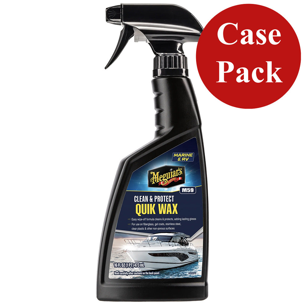 Meguiars Quick Wax Case of 6 M5916CASE – Ocean Rock Audio
