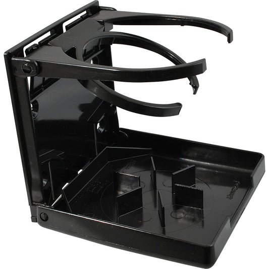 Attwood FoldUp Drink Holder Dual Ring Black 24457