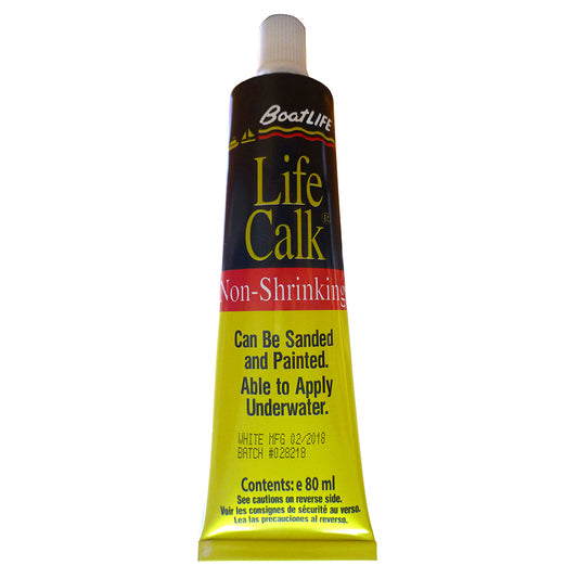 BoatLIFE LifeCalk Sealant Tube NonShrinking 28 FL Oz Black 1031