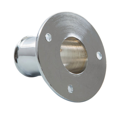 Whitecap TopMounted Flag Pole Socket CPBrass 1 ID S5002