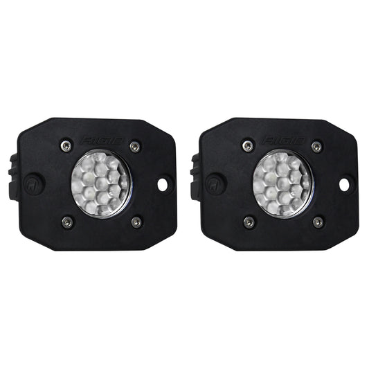 RIGID Industries Ignite Flush Mount Flood Black 20641