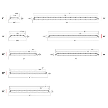 RIGID Industries SRSeries PRO 40 SpotFlood Combo  White 340314