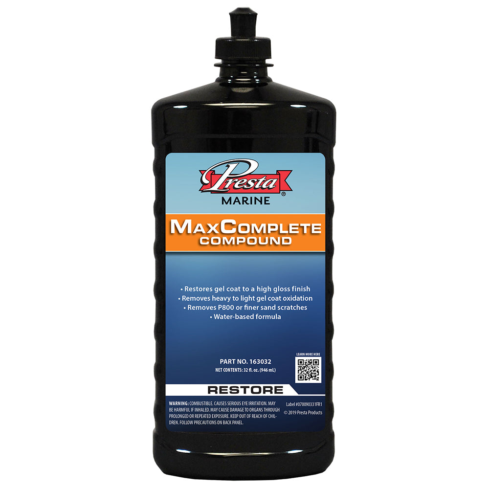 Presta MaxComplete Compound 32oz 163032
