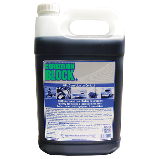 Corrosion Block Liquid 4Liter Refill NonHazmat NonFlammable NonToxic 20004