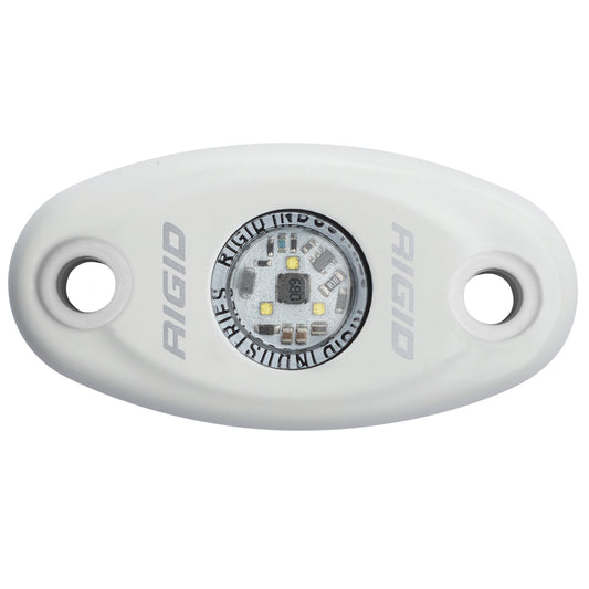 RIGID Industries ASeries White Low Power LED Light Single Natural White 480143