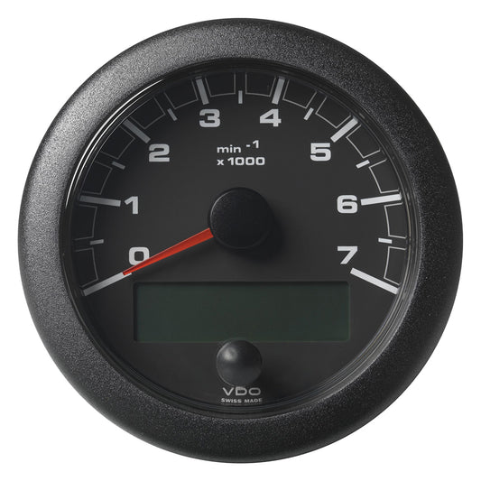 Veratron 338 85MM OceanLink NMEA 2000 Tachometer  7000 RPM  Black Dial  Bezel A2C1065810001