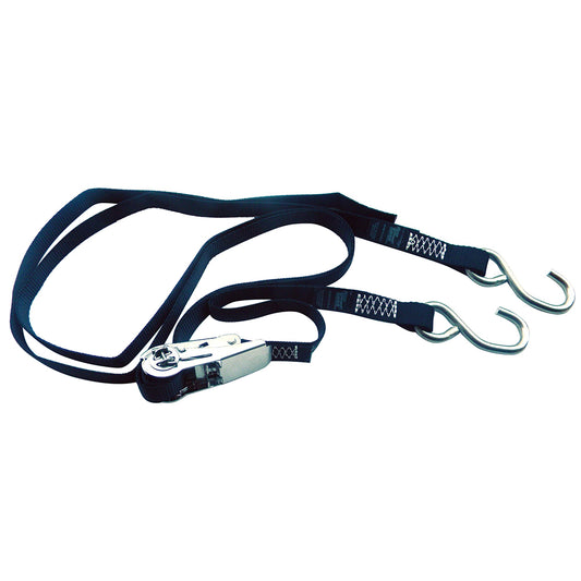 Rod Saver Stainless Steel Ratchet Gunwale TieDown 1 x 13 SSRGW13