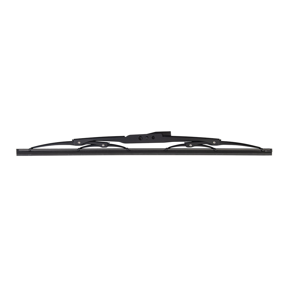 Marinco Deluxe Stainless Steel Wiper Blade  Black  14 34014B
