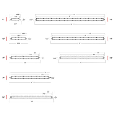 RIGID Industries SRSeries PRO 6 Lightbar Diffused LED Black Housing 906513