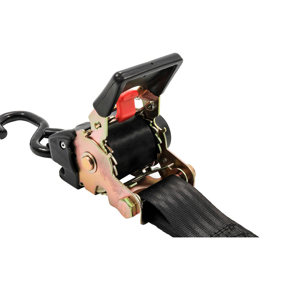 Camco Retractable Tie Down Straps 2 Width 6 Dual Hooks 50031