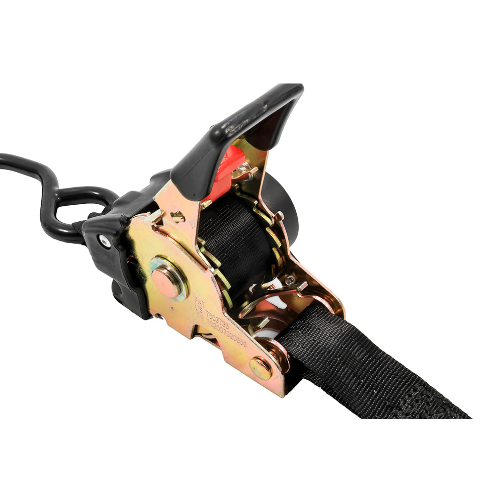 Camco Retractable TieDown Straps 1 Width 6 Dual Hooks 50033