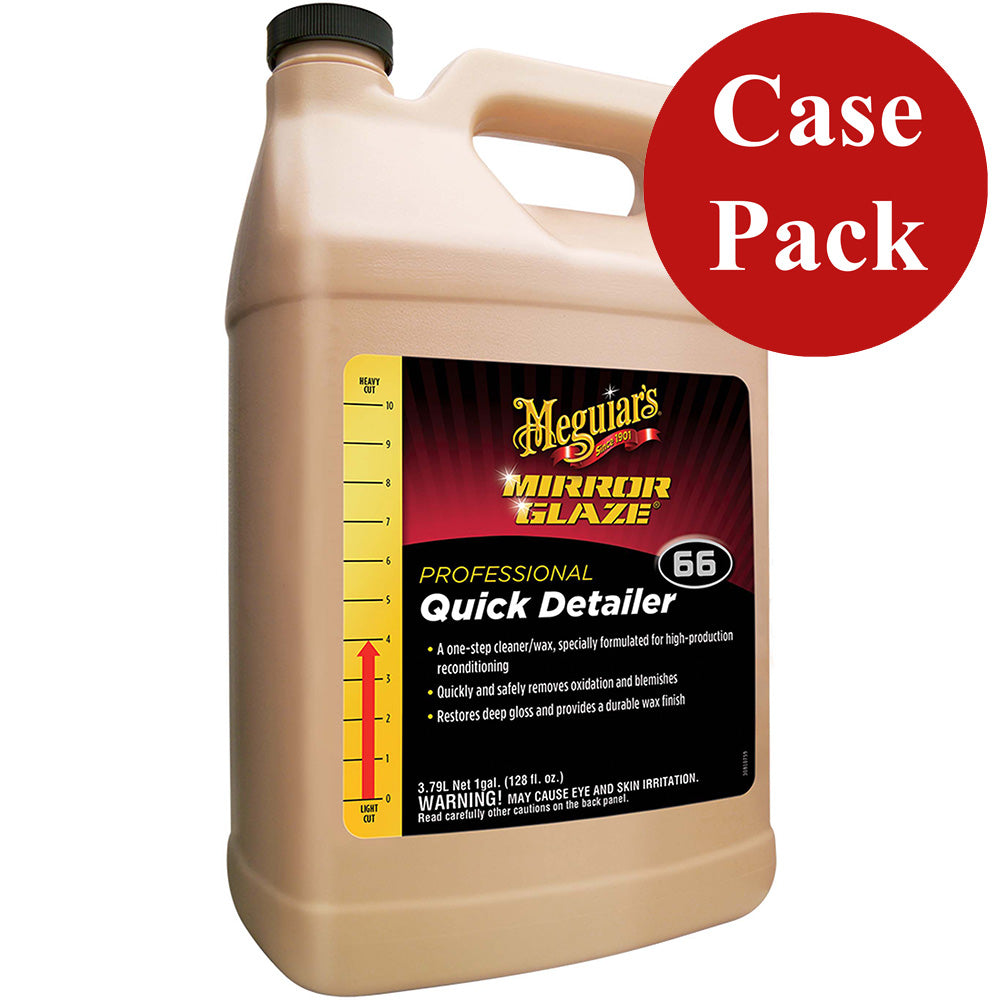 Meguiars Mirror Glaze Quick Detailer 1 Gallon Case of 4 M6601CASE