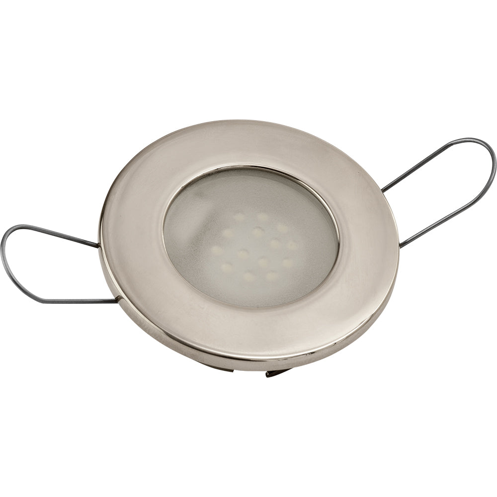 SeaDog LED Overhead Light Brushed Finish 60 Lumens Frosted Lens Stamped 304 Stainless Steel 4042323