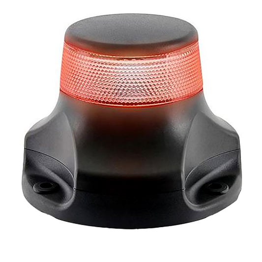 Hella Marine NaviLED 360 2nm All Round Light Red Surface Mount Black Housing 980910521
