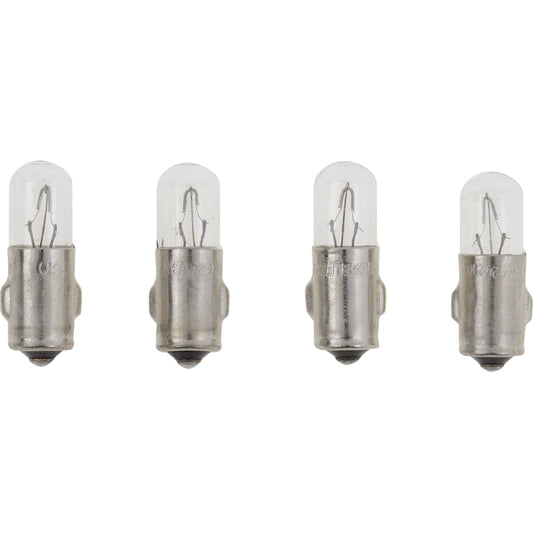 VDO Type A White Metal Base Bulb 24V 4Pack 600807