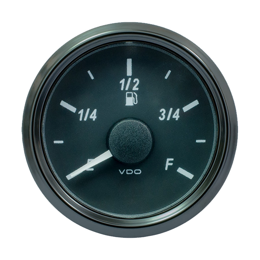 VDO SingleViu 52mm 2116 Fuel Level Gauge  EF Scale  0180 Ohm A2C3833120030