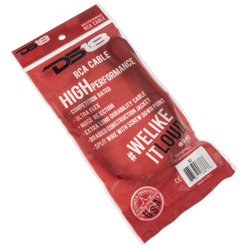 DS18 Advance Ultra Flex RCA Cable 3 R3